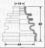 FIRST LINE FCB6272 Bellow, driveshaft